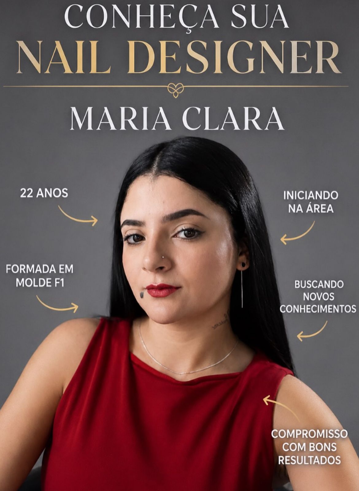 Maria Clara, nail designer